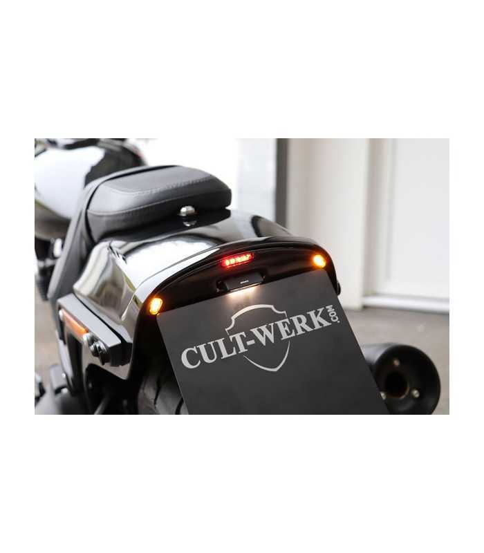 CULT-WERK LICENSE PLATE BRACKET. 2-1 TAILLIGHT/BRAKE LIGHT