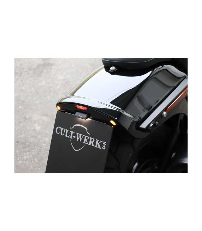 CULT-WERK LICENSE PLATE BRACKET. 2-1 TAILLIGHT/BRAKE LIGHT