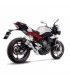 Leovince Triumph Street Triple 765 ( 2017-21) LV Pro inox Slip-On Endcap Carbon