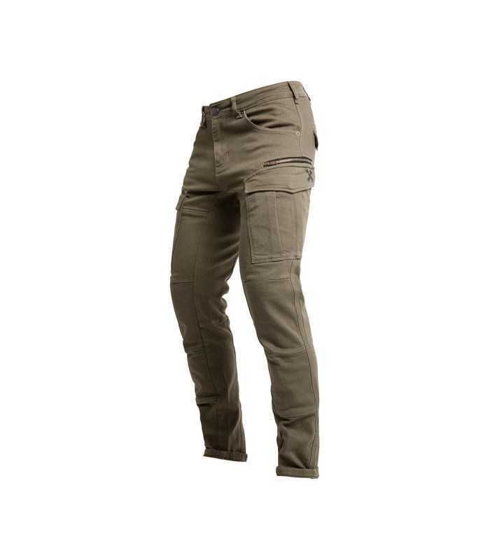 Motorradhose JOHN DOE DEFENDER MONO LONG 34 olive