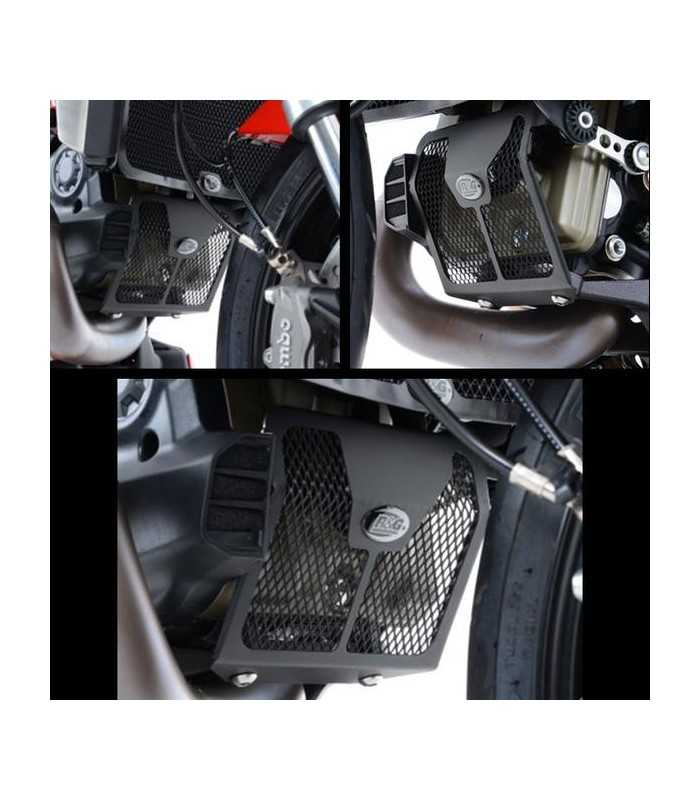 R&G Racing black cylinder head guard Ducati Monster 1200S (2014-20)