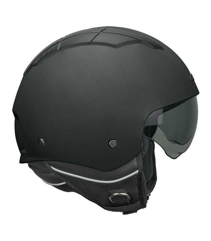 Casco moto demi jet Cgm Slot nero opaco