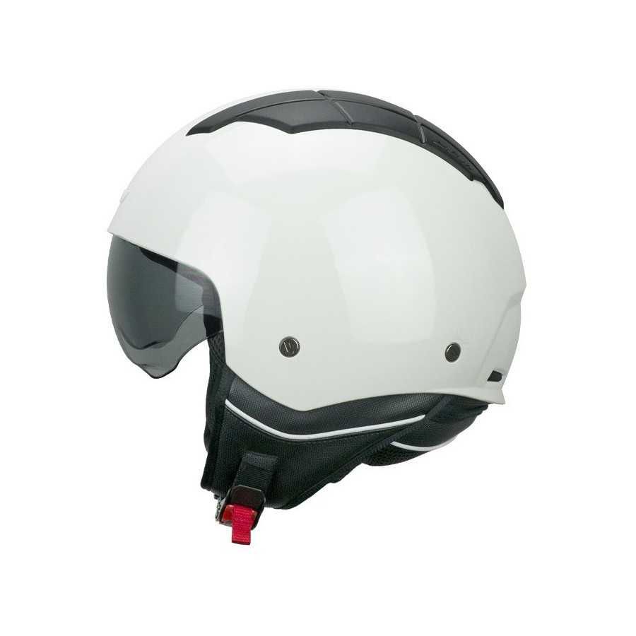 Casco moto demi jet Cgm Slot bianco