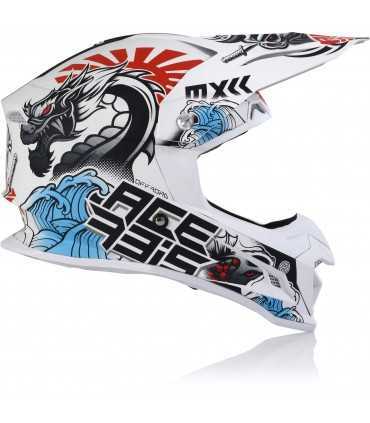 Cross helmet Acerbis Profile 4 white