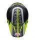 Casque Cross Bell Mx 9 Mips Offset noir jaune matt