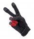 Gants moto Biltwell Anza rouge