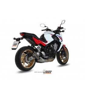 MIVV DOUBLE GUN Double Slip-On Honda CBR 650F (2014-16) omologato