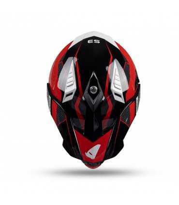 Ufo Aries black red helmet