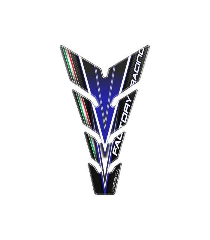 ONEDESIGN UNIVERSAL TANK PAD Factory Racing blue