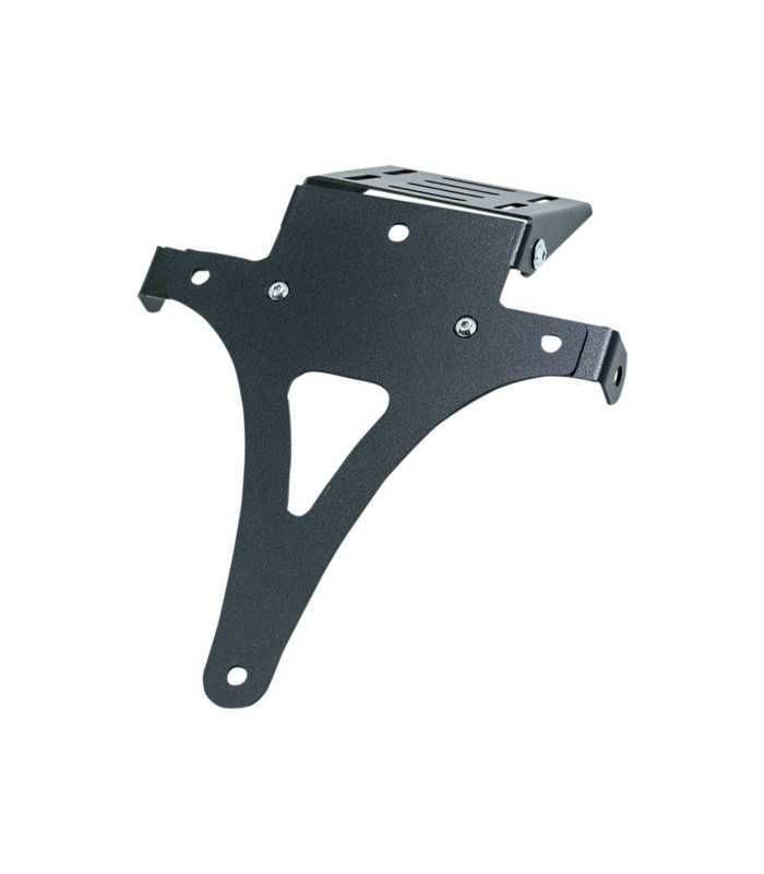 C-Racer Kennzeichenhalter alu schwarz universal B