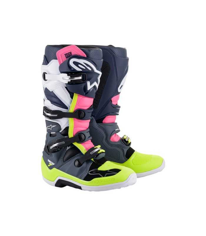 Alpinestars Tech 7 Boot gray pink