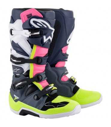 Alpinestars Tech 7 Boot gray pink