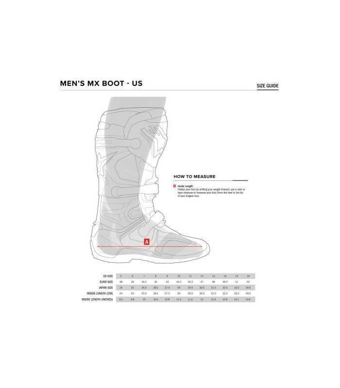 Bottes cross Alpinestars Tech 3 rouge bleu