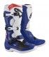 Bottes cross Alpinestars Tech 3 blanc bleu rouge