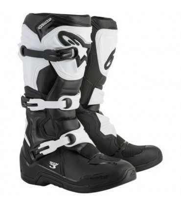 Stivali cross Alpinestars Tech 3 bianco nero