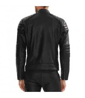 Veste en cuir Belstaff Raleigh noir