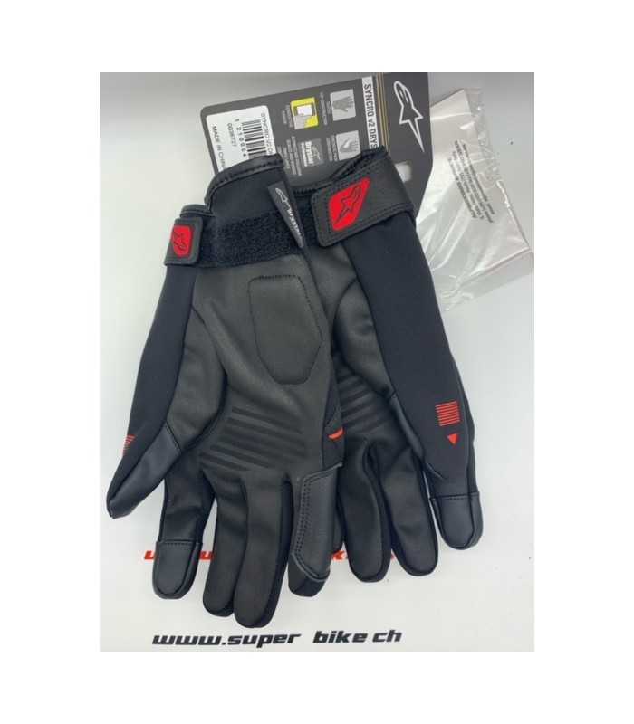 Alpinestars Syncro V2 Drystar black red winter gloves