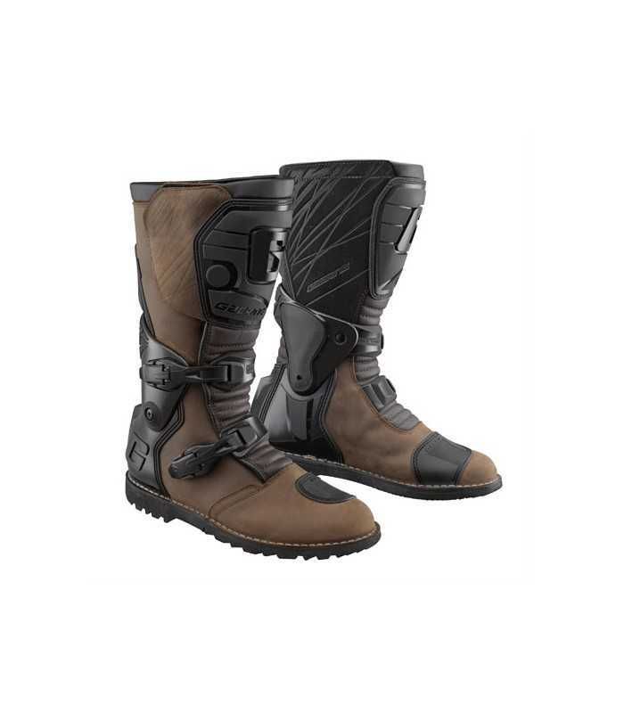 Gaerne G-Dakar motorrad touring stiefel Gore-tex braun