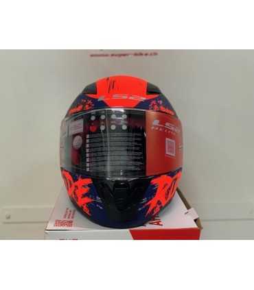 LS2 FF353 Rapid Naughty blue orange matt