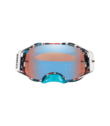 Oakley Airbrake® MX Goggle - Troy Lee Designs Quattro Rwb/Prizm Mx Sapphire Iridium