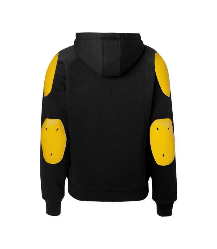 JOHN DOE ZIP HOODIE BLACK