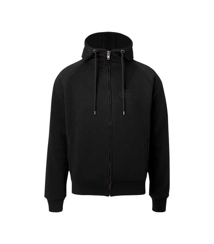 JOHN DOE ZIP HOODIE BLACK