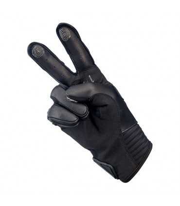 Biltwell Bridgeport leather gloves black