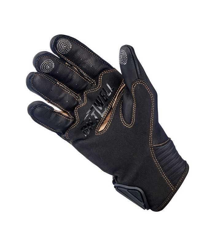 Guanti Biltwell Bridgeport pelle marrone nero