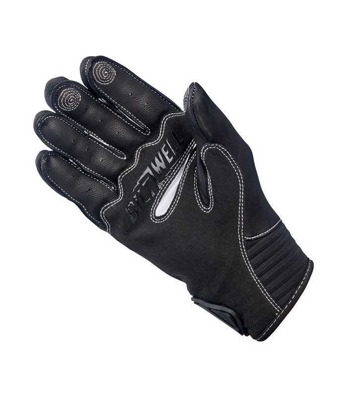 Biltwell Bridgeport leather gloves black tan