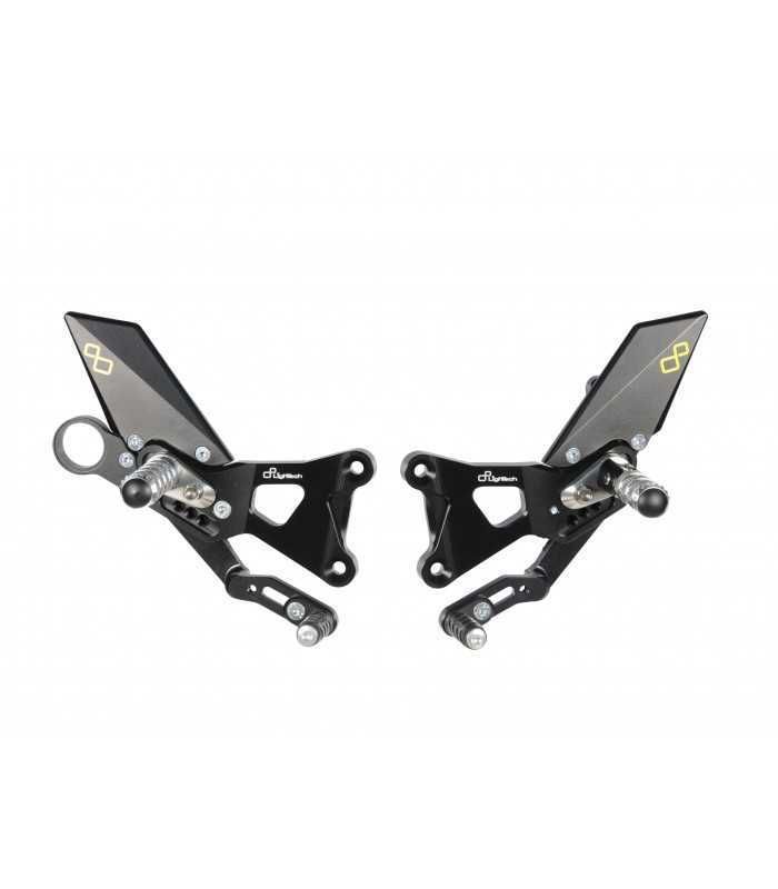 Lightech commandes reculées repose-pieds fixes Bmw HP4 (2009-14) FTRBM001