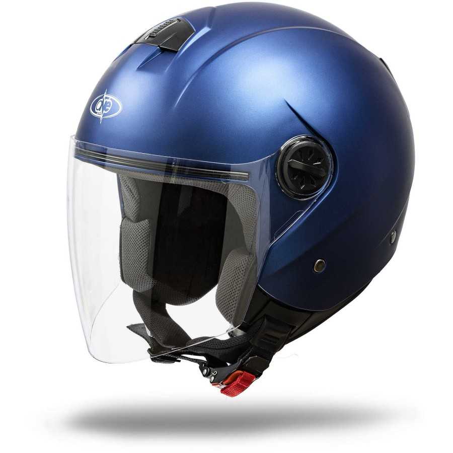 Casco Jet One Gamma blu opaco