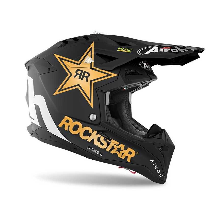 Casco airoh shop aviator rockstar