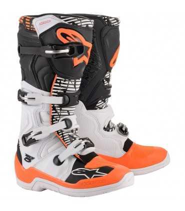 Alpinestars Tech 5 white black orange