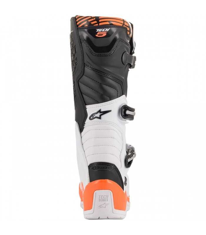 Alpinestars Tech 5 white black orange