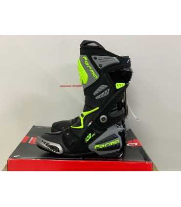 Bottes racing Forma Ice Pro noir jaune