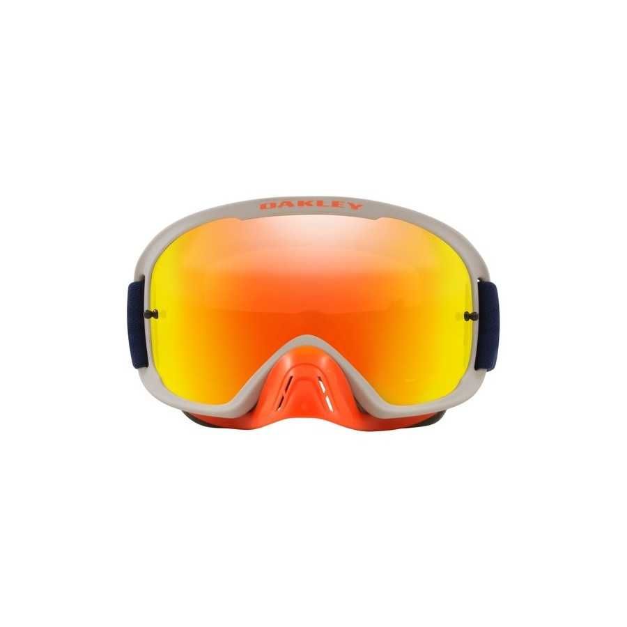 Oakley O Frame  Pro MX Goggle Factory Pilot RB Fire Iridium Lens