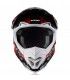 Cross helmet Acerbis Profile 4 black red