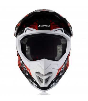 Cross helmet Acerbis Profile 4 black red