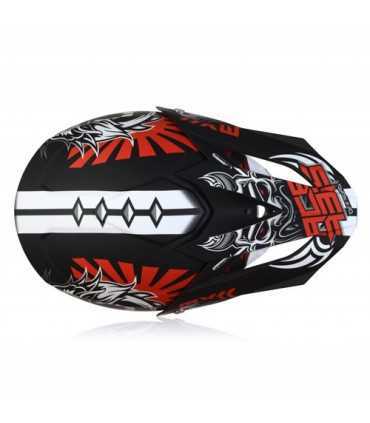 Cross helmet Acerbis Profile 4 black red