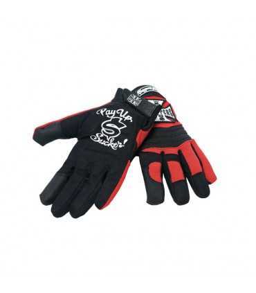 WCC Riding gloves red