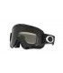 OAKLEY O Frame MX Sand Goggle Jet Black Dark Grey Clear Lens
