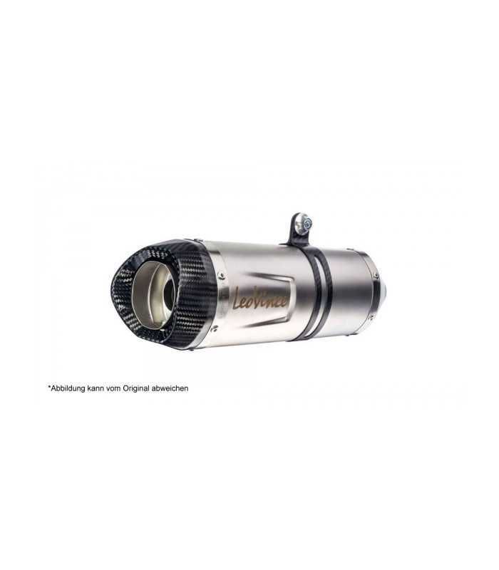 Leovince Yamaha TRACER 7/GT(2021-24) LV ONE EVO Inox CH - Full System - Endcap Carbon