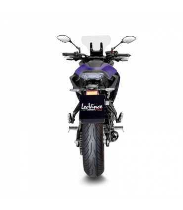 Leovince Yamaha TRACER 7/GT(2021-24) LV ONE EVO Inox CH - Full System - Endcap Carbon