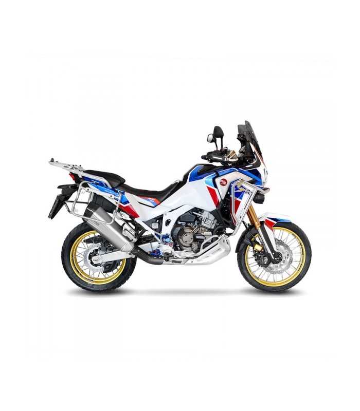 Leovince Honda CRF 1100 L Africa Twin (2020-23) LV-12 Titan CH - Slip-On - Endcap Carbon