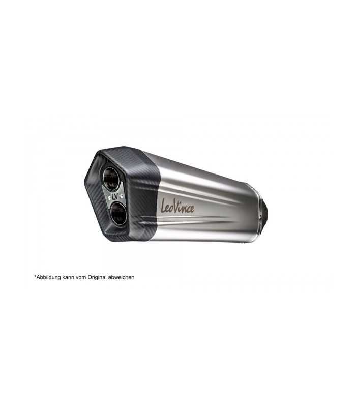 Leovince Honda CRF 1100 L Africa Twin (2020-23) LV-12 Inox CH - Slip-On - Endcap Carbon
