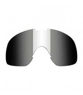 BILTWELL OVERLAND GOGGLE LENS CHROME MIRROR SMOKE