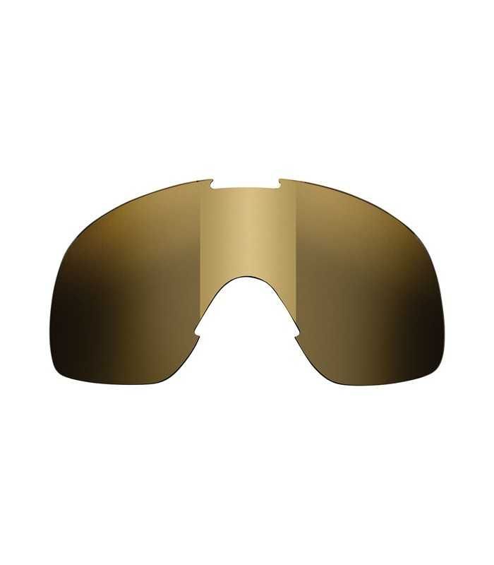 BILTWELL OVERLAND GOGGLE LENS GOLD MIRROR SMOKE