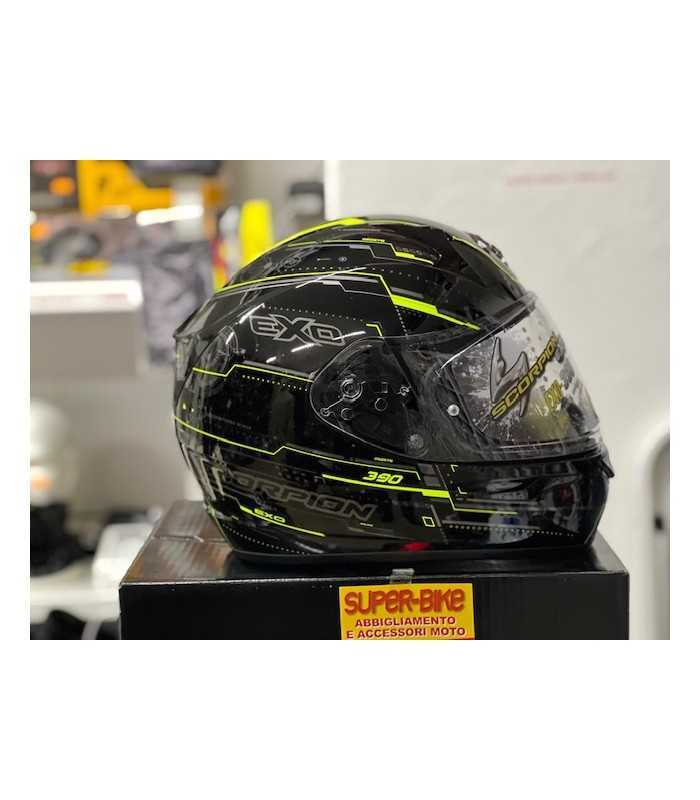 Casco Scorpion Exo 390 Beat Giallo