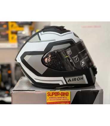 Casque Airoh ST 501 Square noir blanc matt