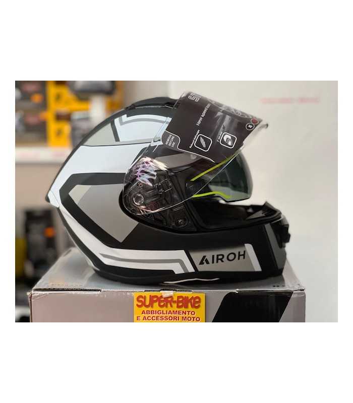 Airoh ST 501 Square schwarz weiss matt helm